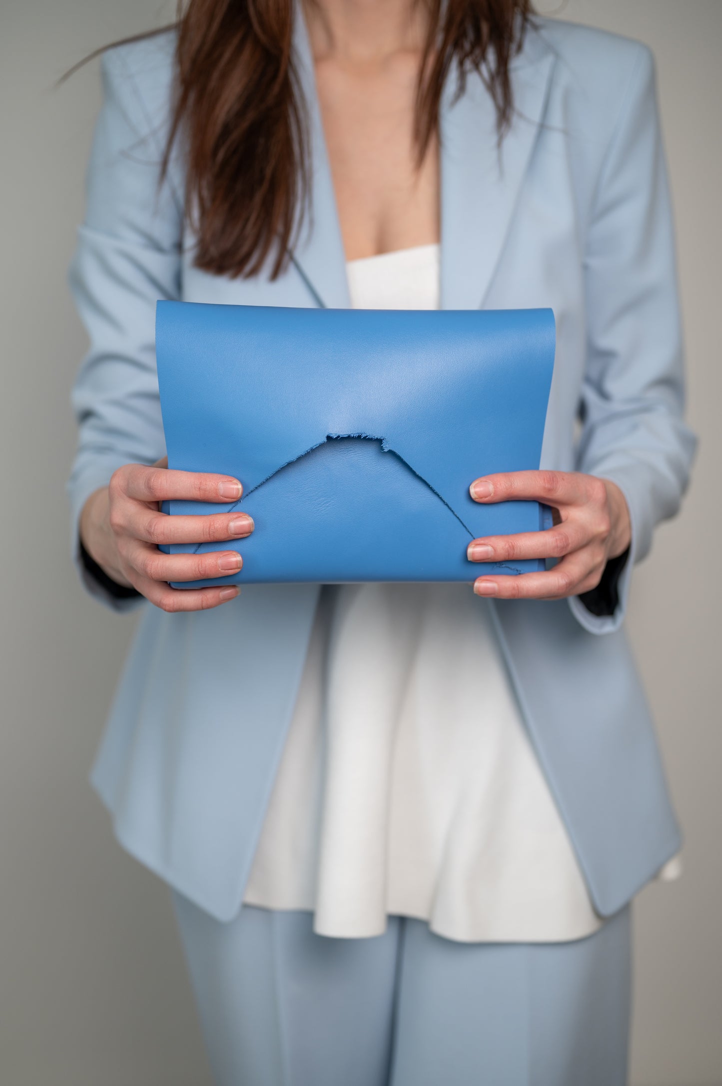 Clutch bag Sky blue