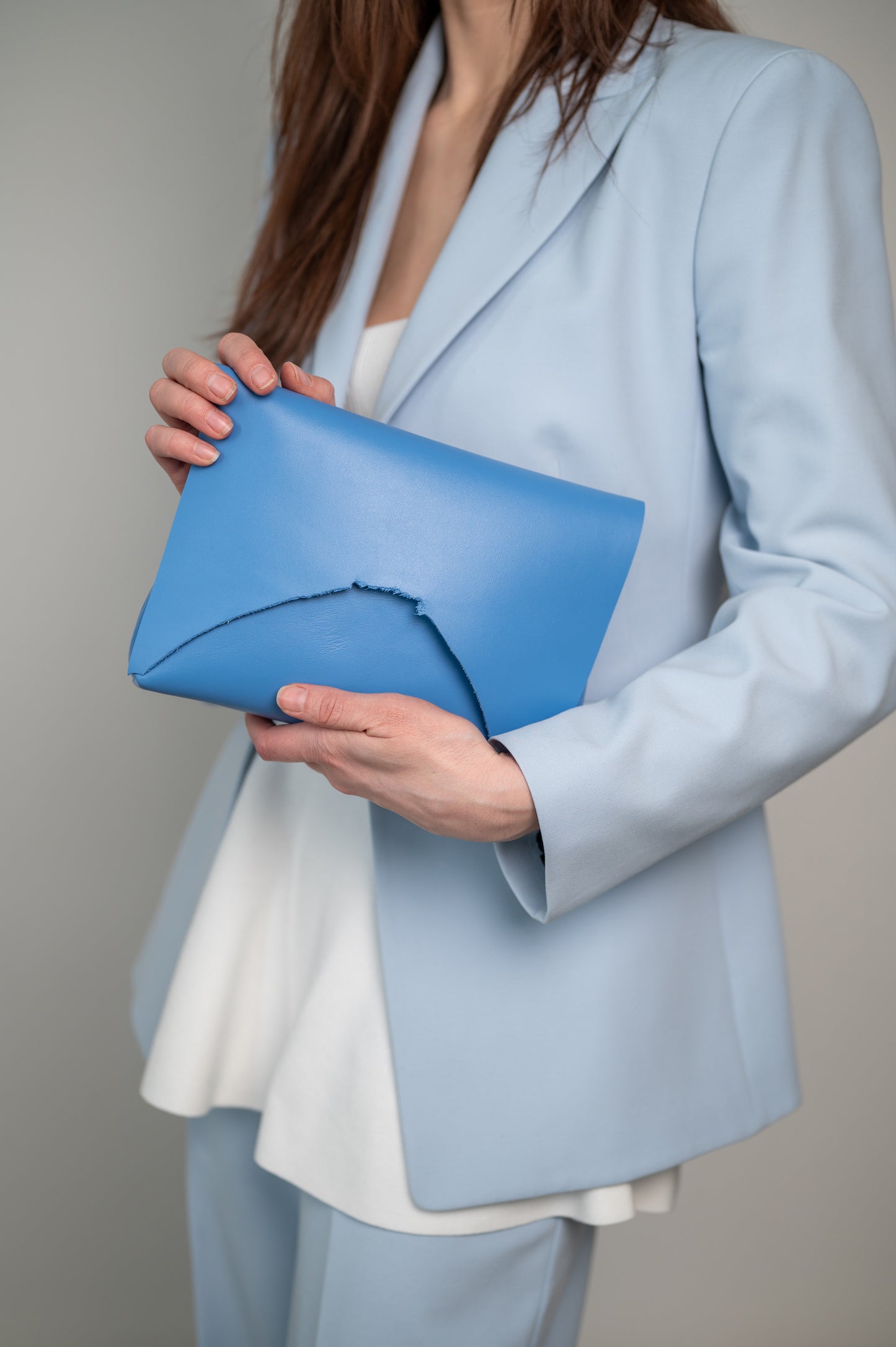 Clutch bag Sky blue
