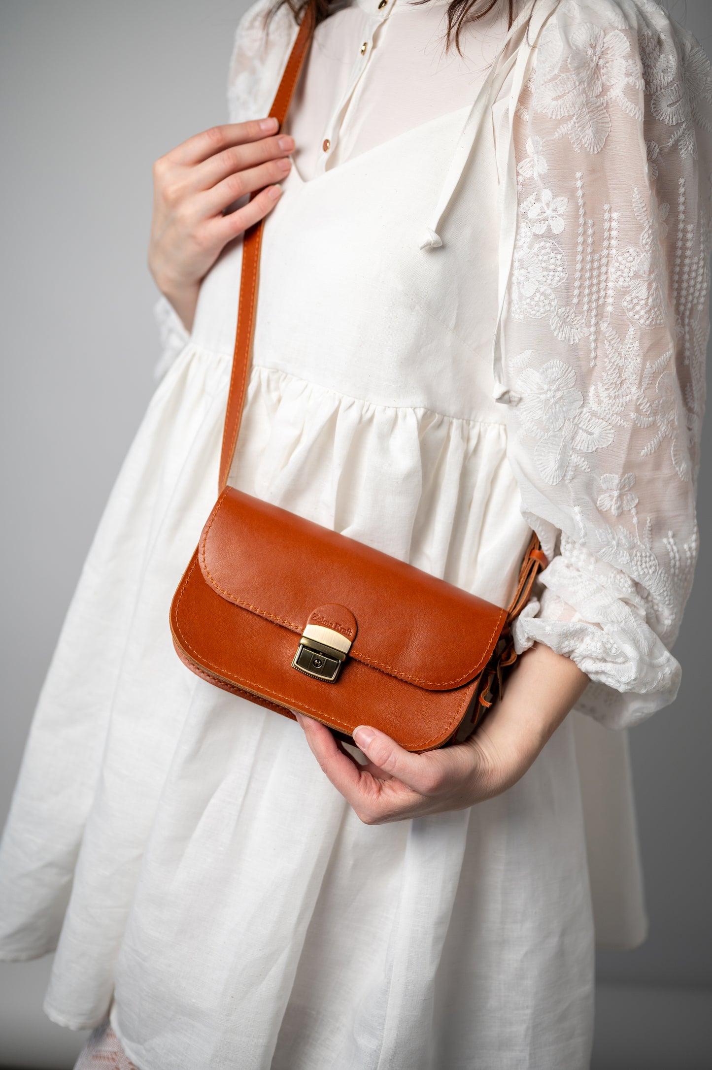 Saddle small bag Light brown