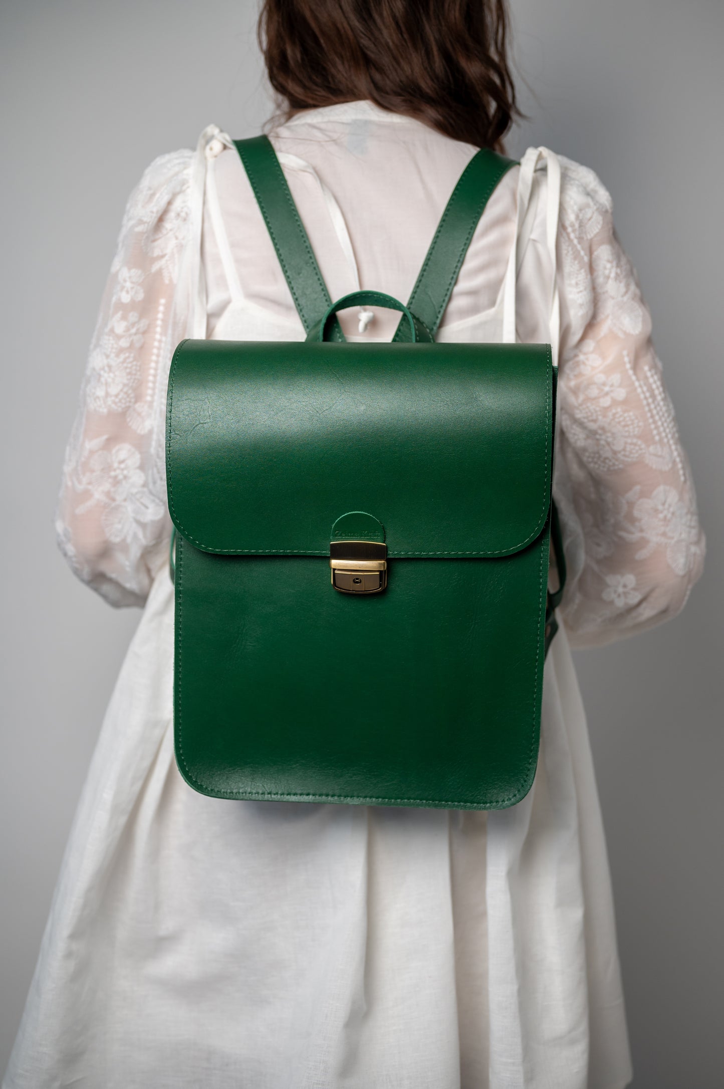 Saddle backpack Green