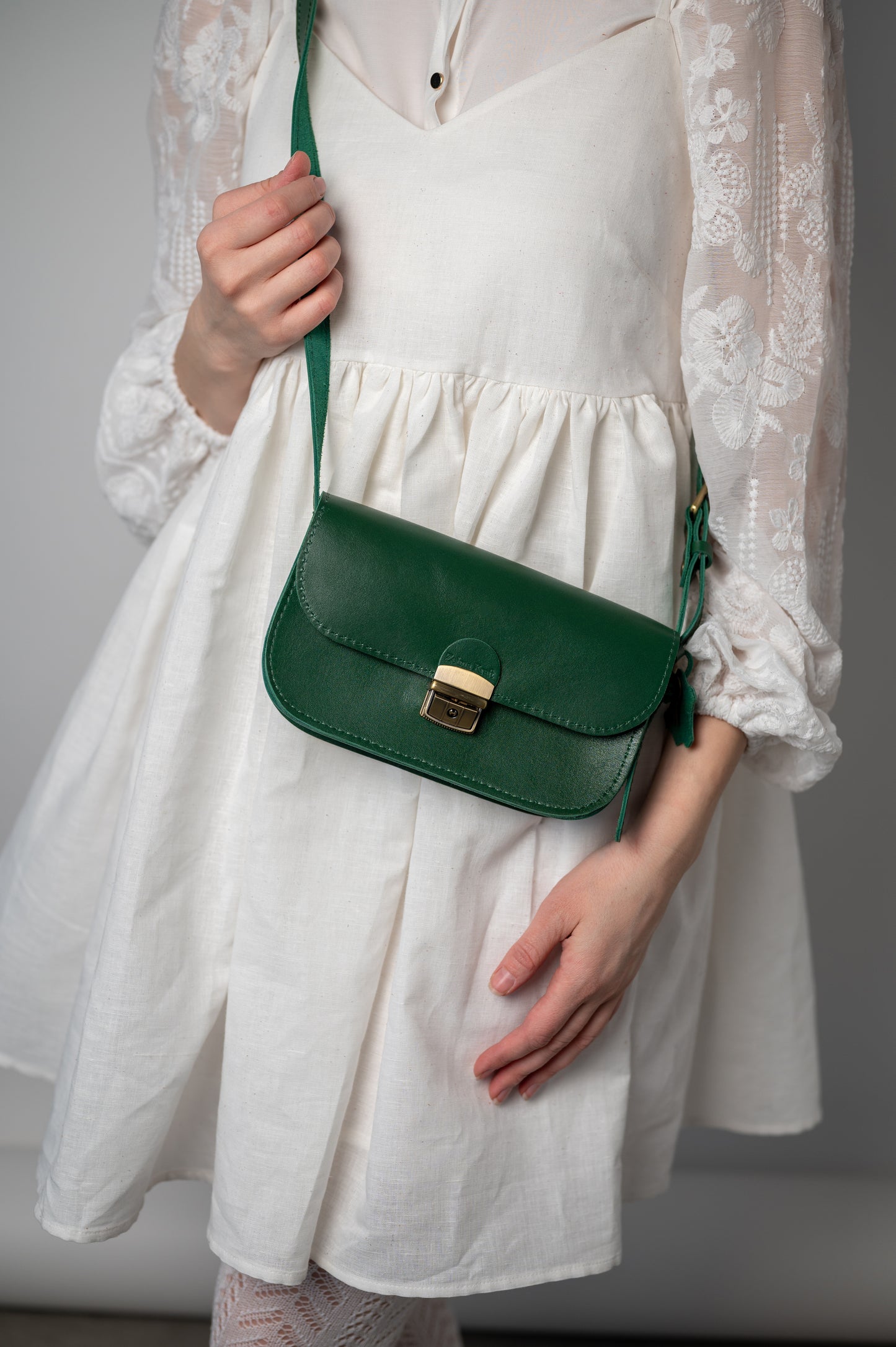 Saddle small bag Grreen