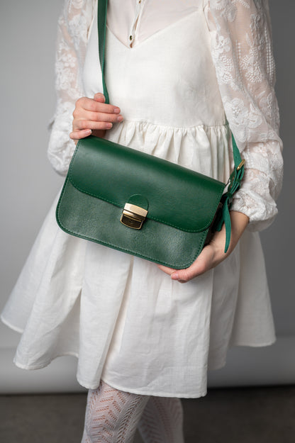 Saddle medium bag Green