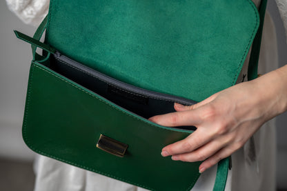 Saddle medium bag Green