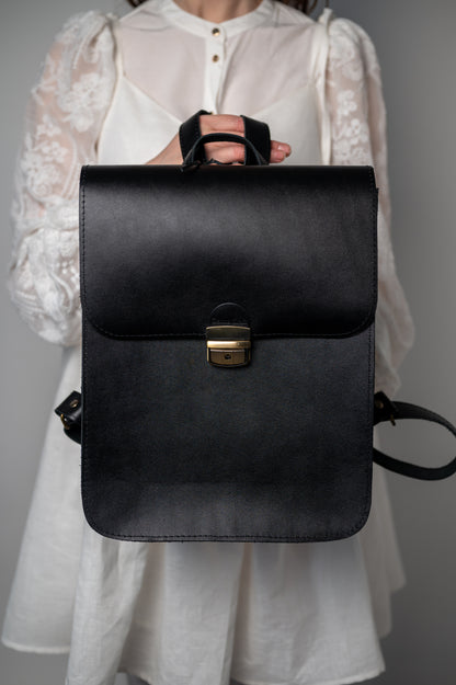 Saddle backpack Black