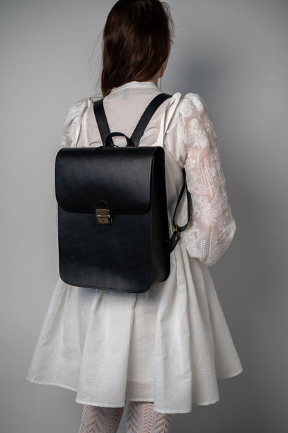 Saddle backpack Black