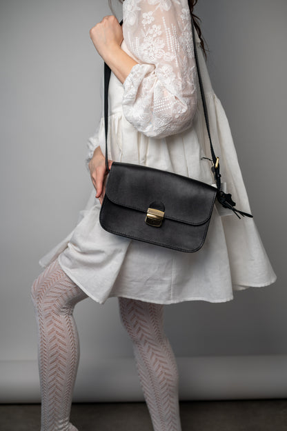 Saddle medium bag Black