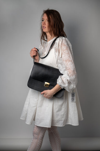 Saddle large bag Black