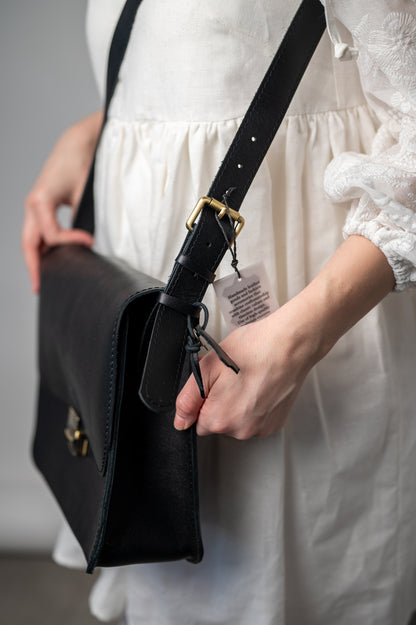 Saddle large bag Black