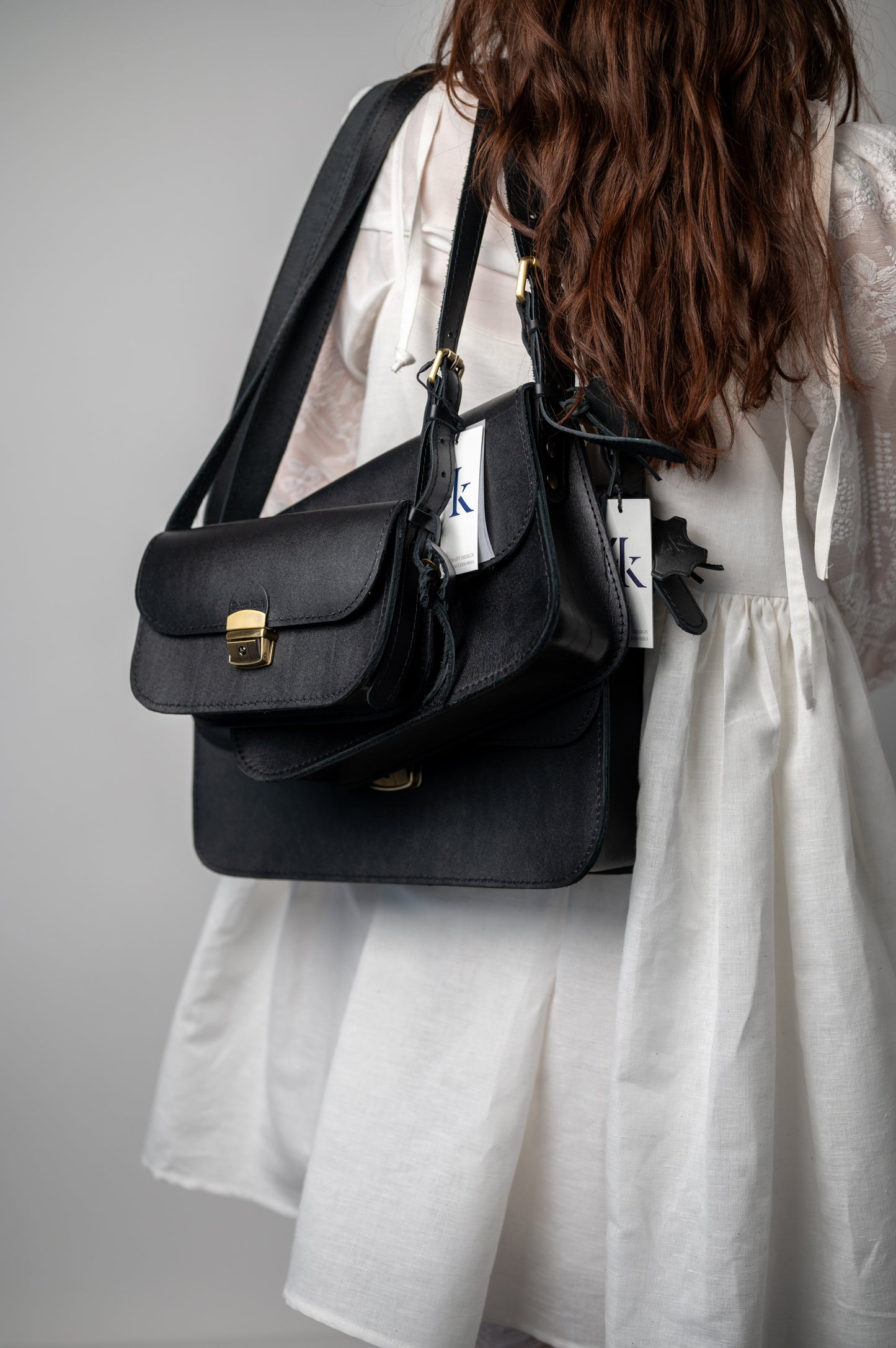Saddle medium bag Black