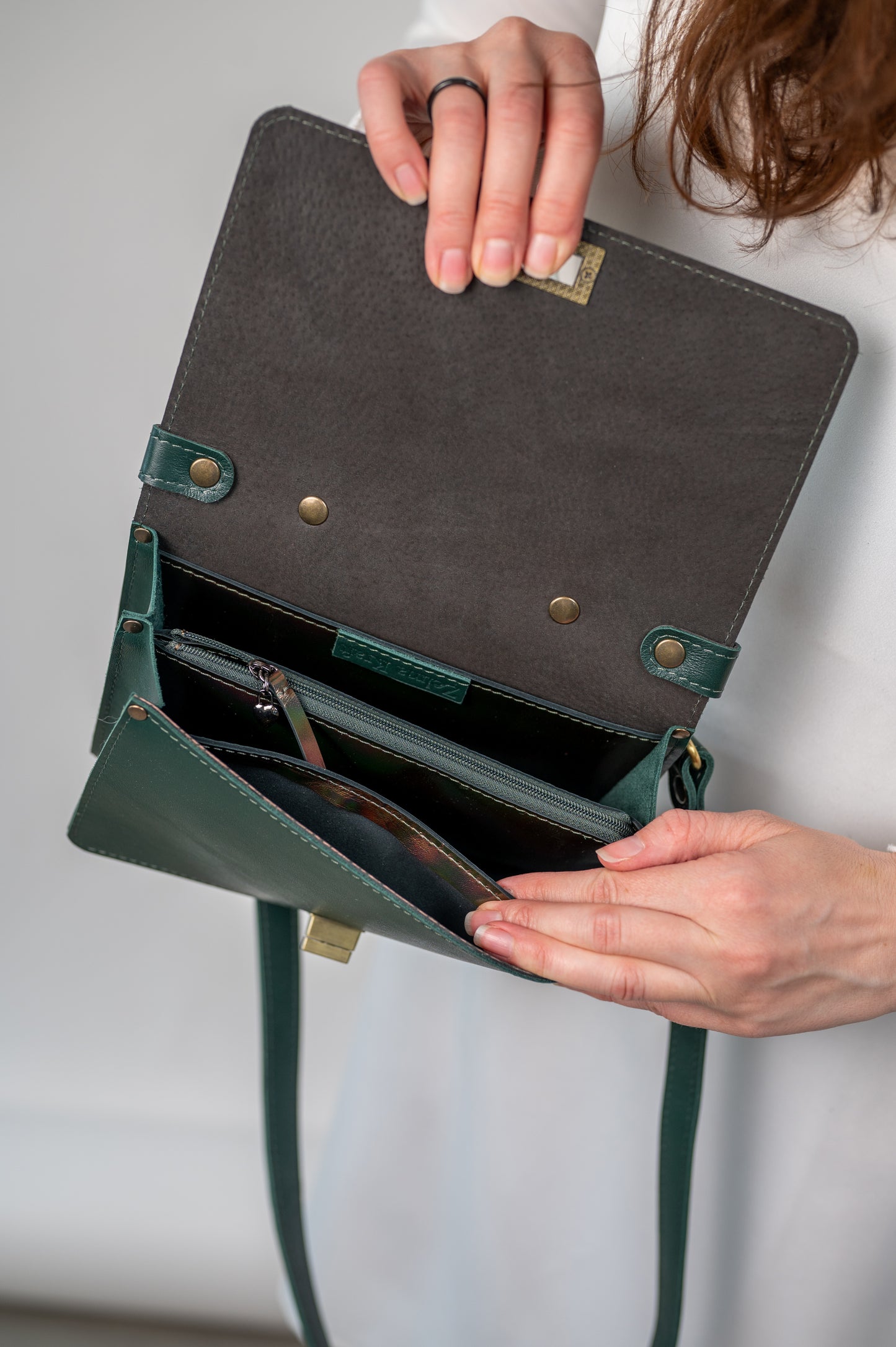 Briefcase Emerald Small