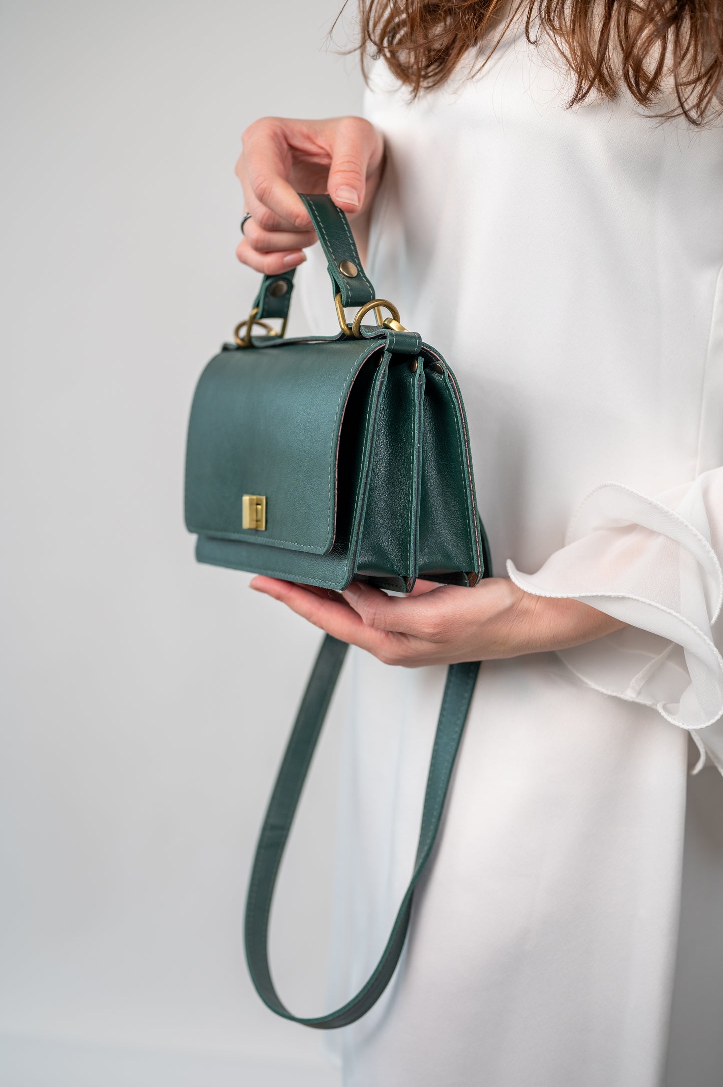 Briefcase Emerald Small