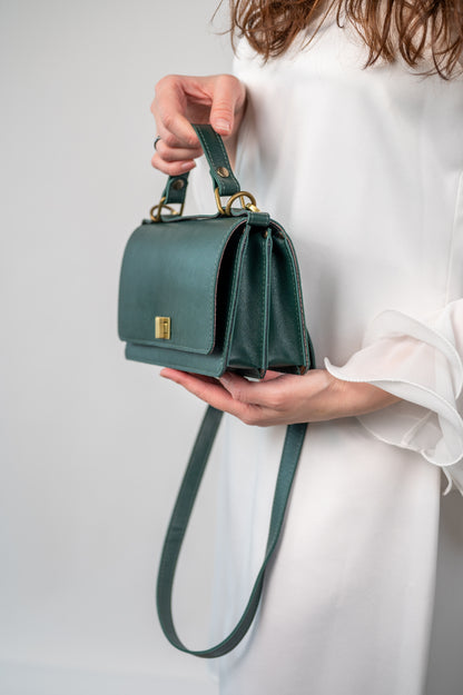 Briefcase Emerald Small