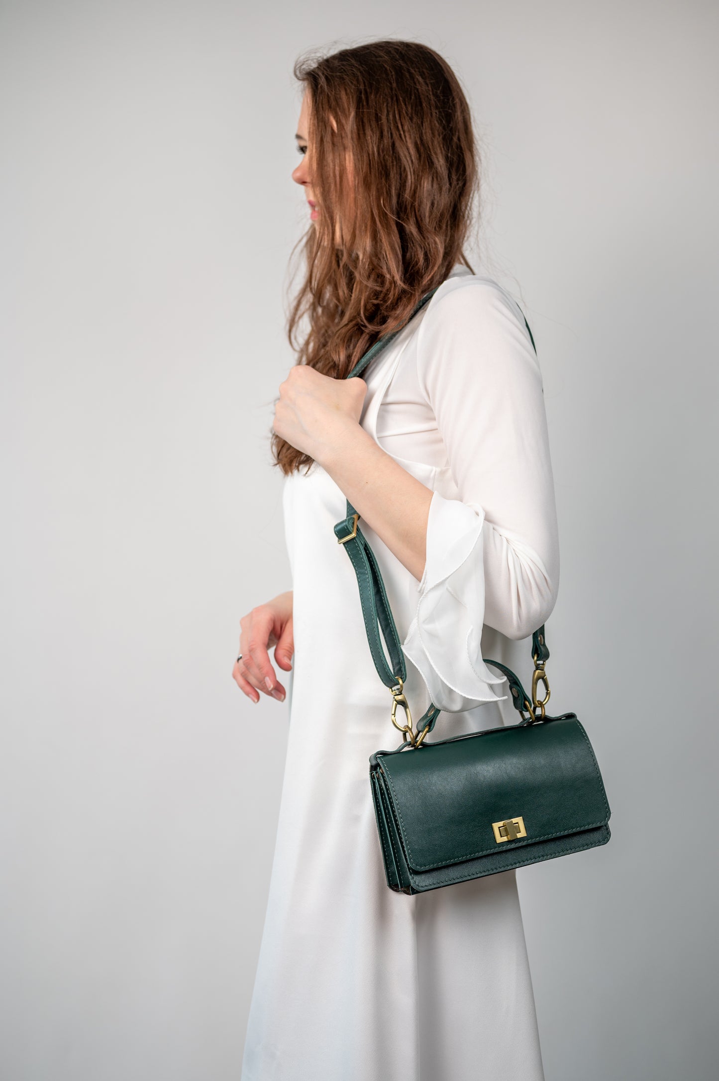 Briefcase Emerald Small