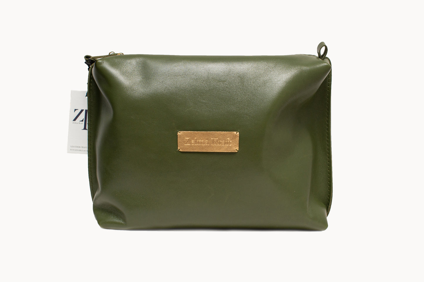 Colorful cosmetic bag S Army green