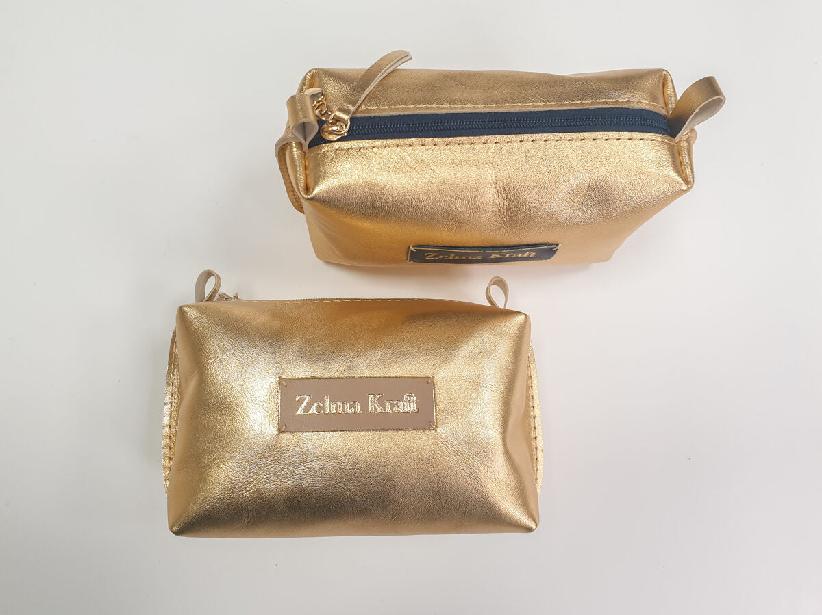Colorful cosmetic bag XXS Gold