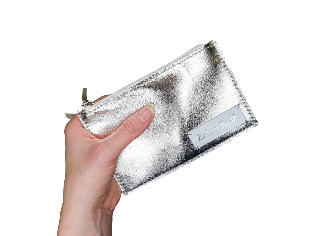 Colorful wallet XS Silver