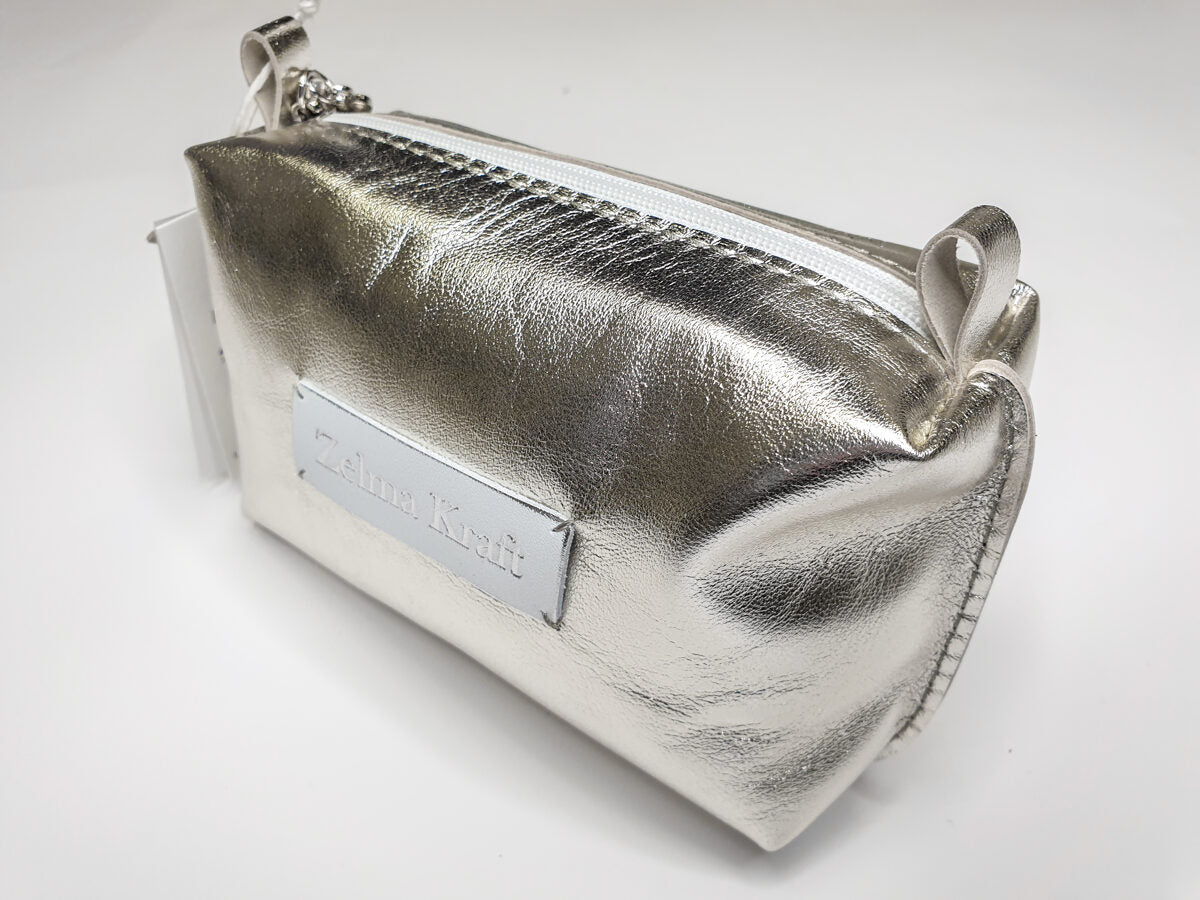Colorful cosmetic bag XXS Silver