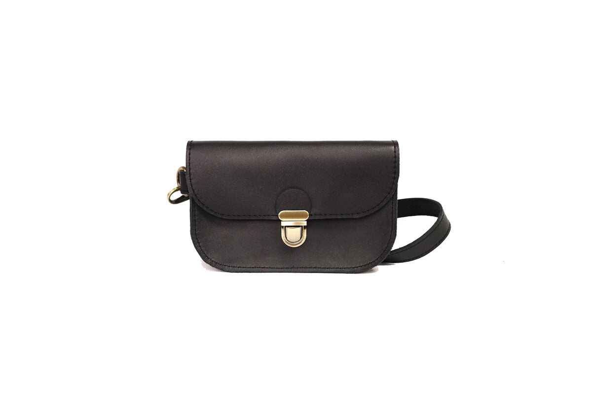 Saddle belt bag Black