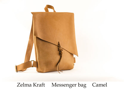 Messenger backpack Camel