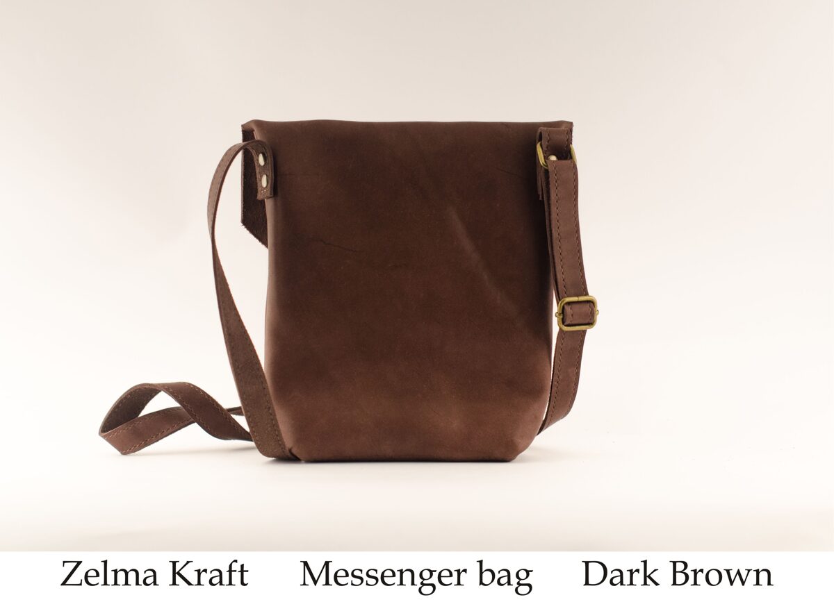 Messenger bag M Dark Brown