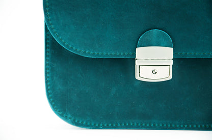 Saddle bag XL Quetzal green