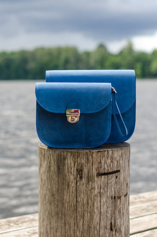 Saddle bag XL Blue