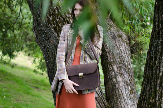 Saddle bag XL Dark Brown
