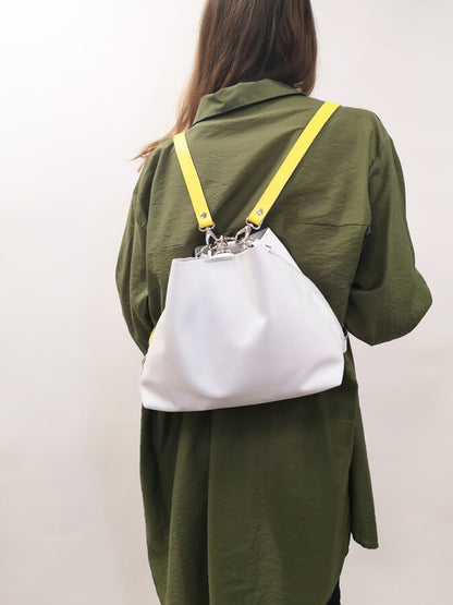 Colorful bag 3in1 M White