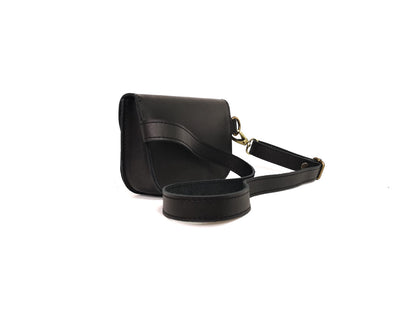Saddle belt bag Black